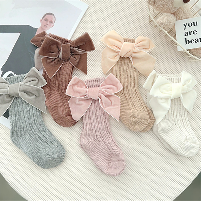 Baby Xl - Sonbahar Bebek Bebek Çorap Kalın Örme