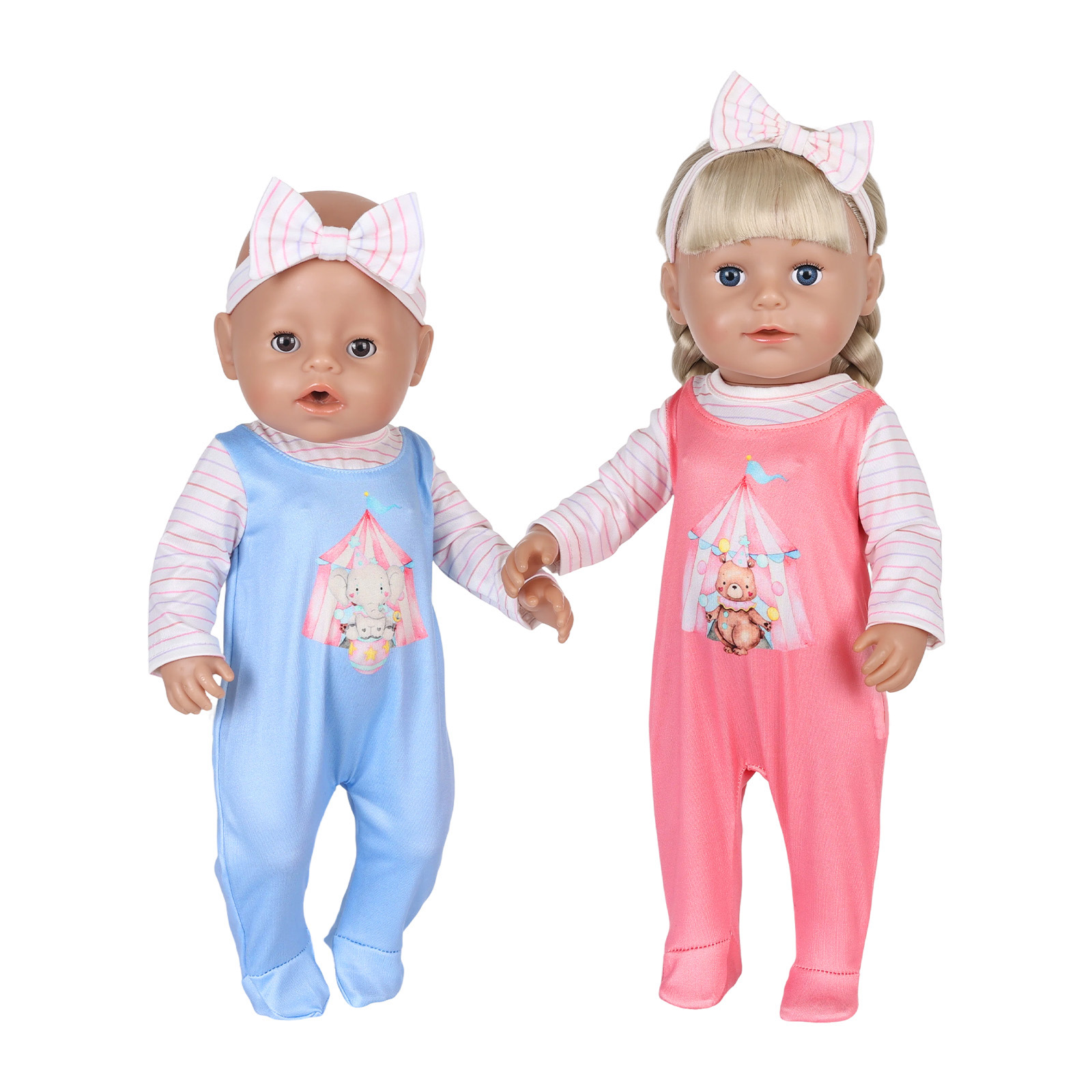 Baby Clothing Us - Oyuncak bebek giysileri 16-18 inç 40-45