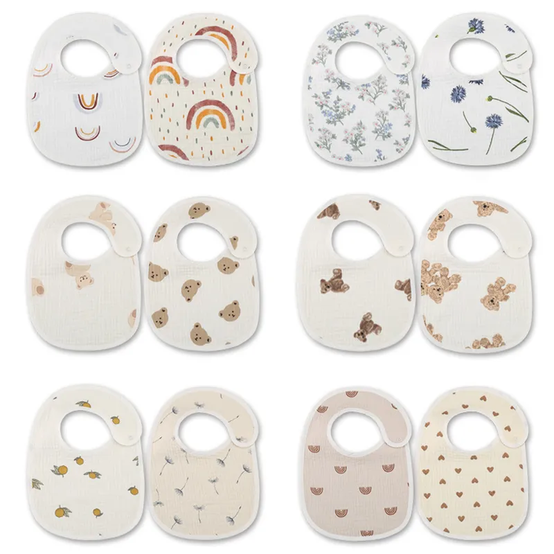 Baby Clothing Patterns - 2 adet/takım su geçirmez bebek önlükler