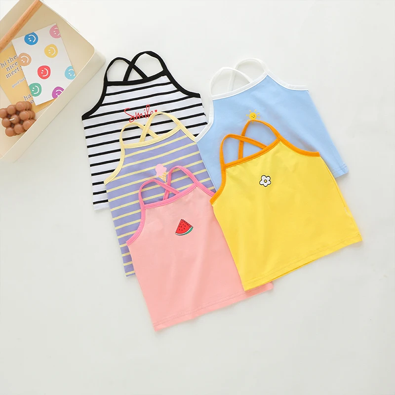 Baby Clothing Korea - Çocuklar yaz giysileri Bebek Kız Karikatür