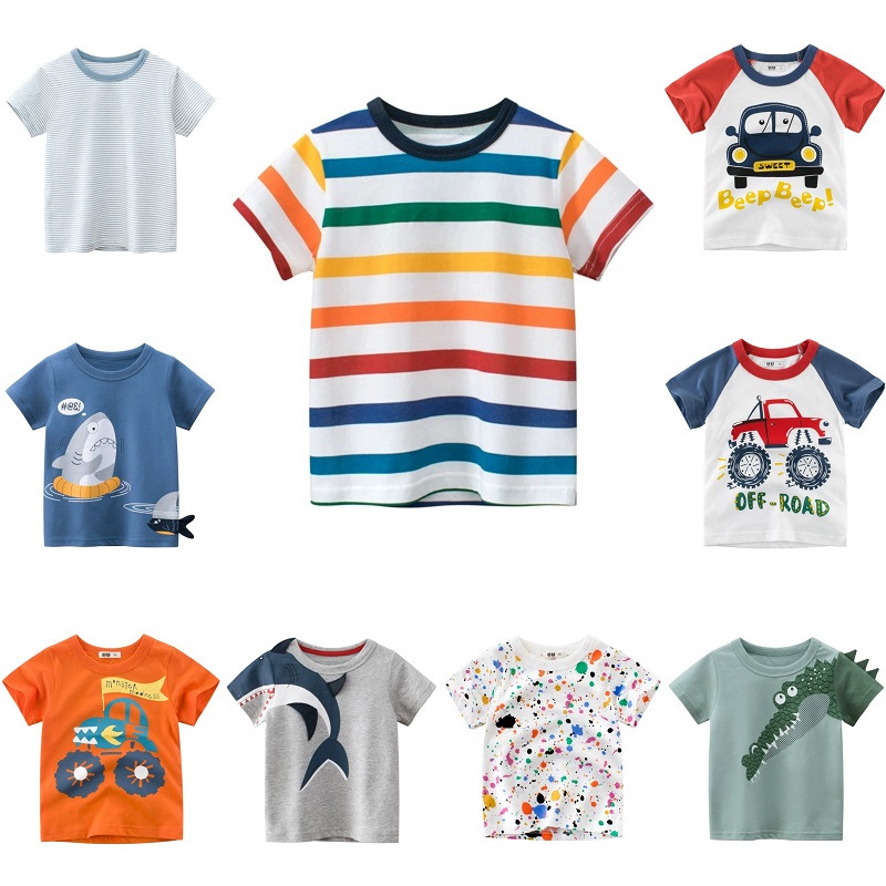 Baby Clothing Korea - 2-9 Yıl Çocuk Kısa Kollu T-shirt