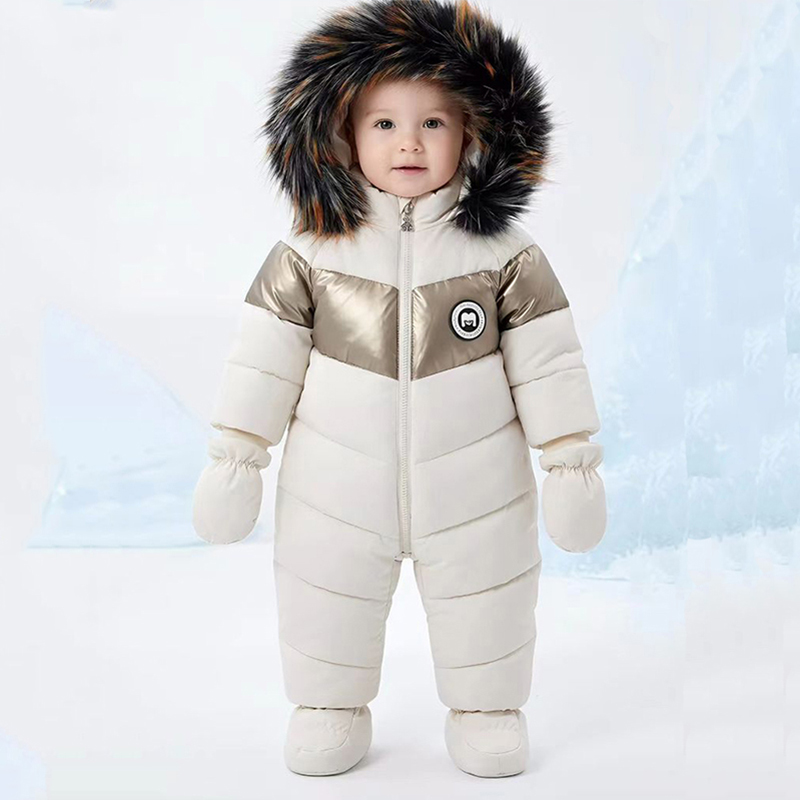 Baby Clothing Sets Boy - Kış Yenidoğan Bebek Romper Eldiven Ile