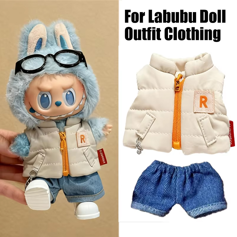 Baby Clothing Us - 15-17 cm Labubu Bebek İçin Tek