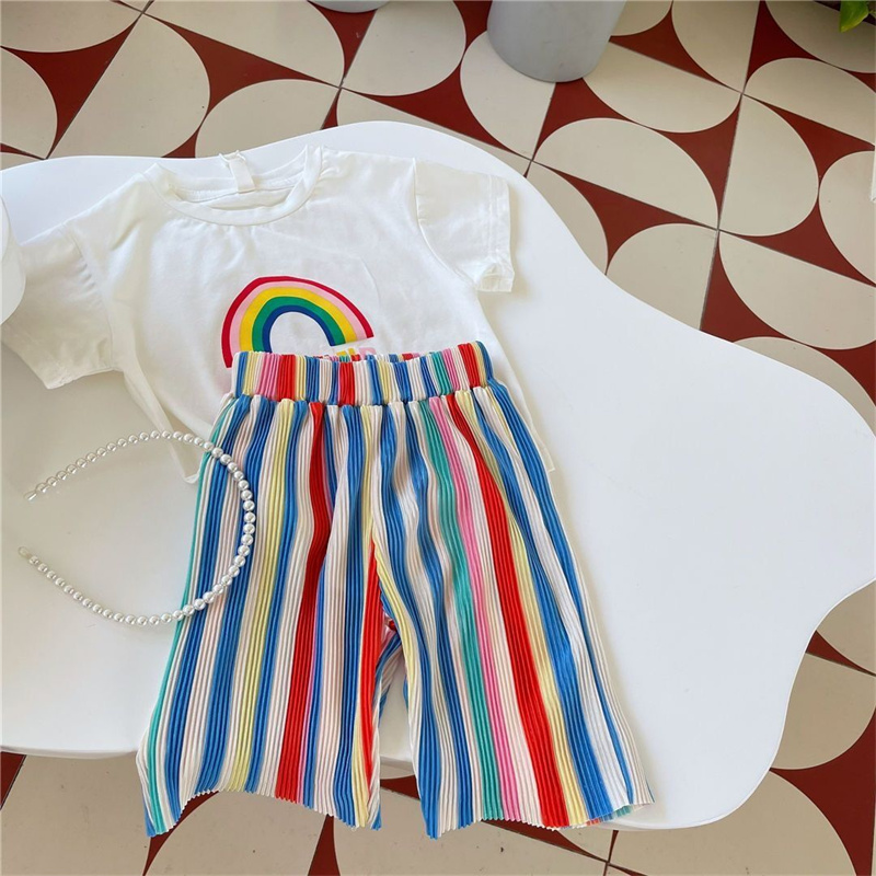 Baby Clothing Drawing - 2024 çocuk yaz seti bebek üstleri