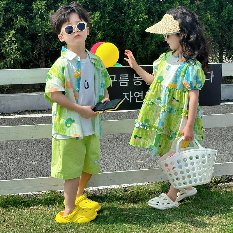 Baby Clothing Drawing - Kardeş Kardeş Eşleşen Komik Kıyafetler Bebek