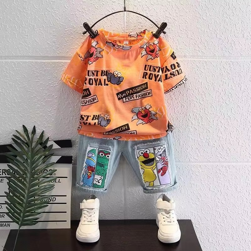 Sevimli Karikatür Baskılı Kısa - Baby Clothing Drawing incelemesi ve fiyatı