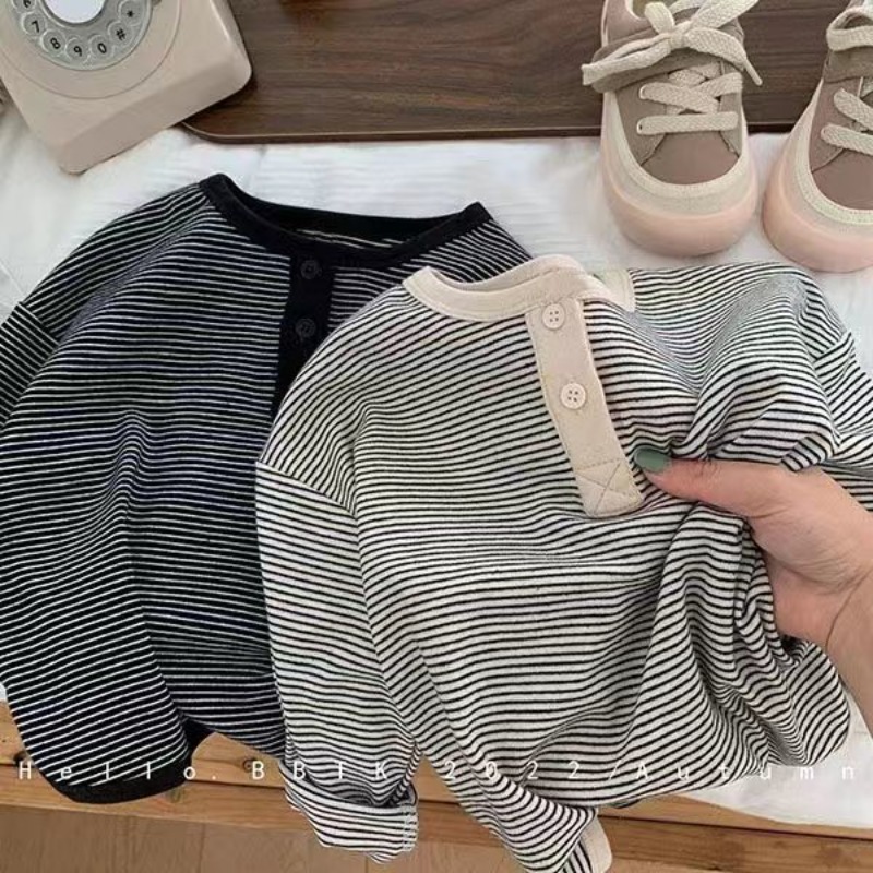 Çocuk bahar sonbahar uzun koll - Baby Clothing Korea incelemesi ve fiyatı
