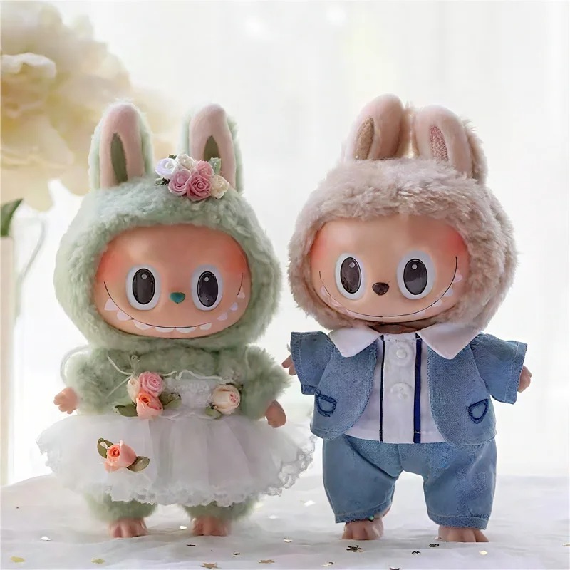 15 17cm Labubu Bebek Düğün Aşk - Baby Clothing Us incelemesi ve fiyatı