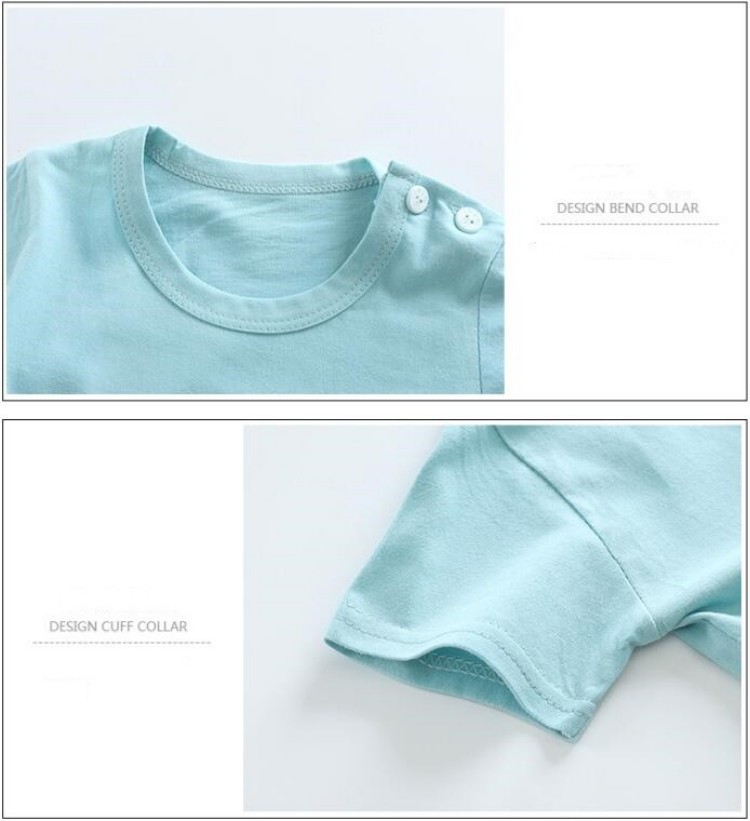 Pamuk Tees + Şort 2 parçalı eş - Baby Clothing Patterns incelemesi ve fiyatı