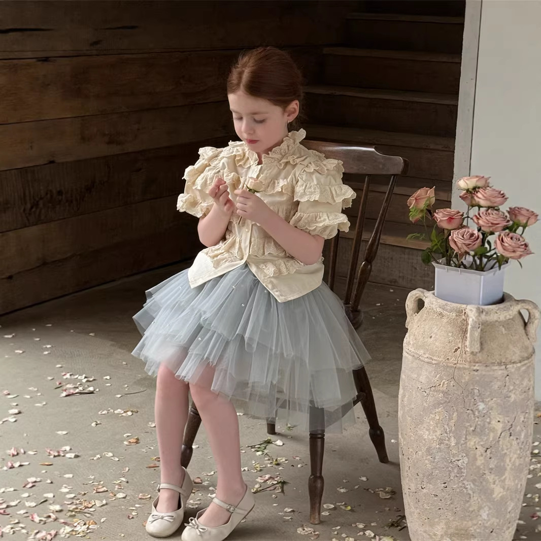 Kız Gömlek 2026 İlkbahar ve Ya - Baby Clothing Korea incelemesi ve fiyatı