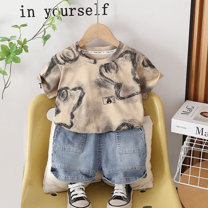 Yeni 2026 Graffiti Baskılı Kıs - Baby Clothing Drawing incelemesi ve fiyatı