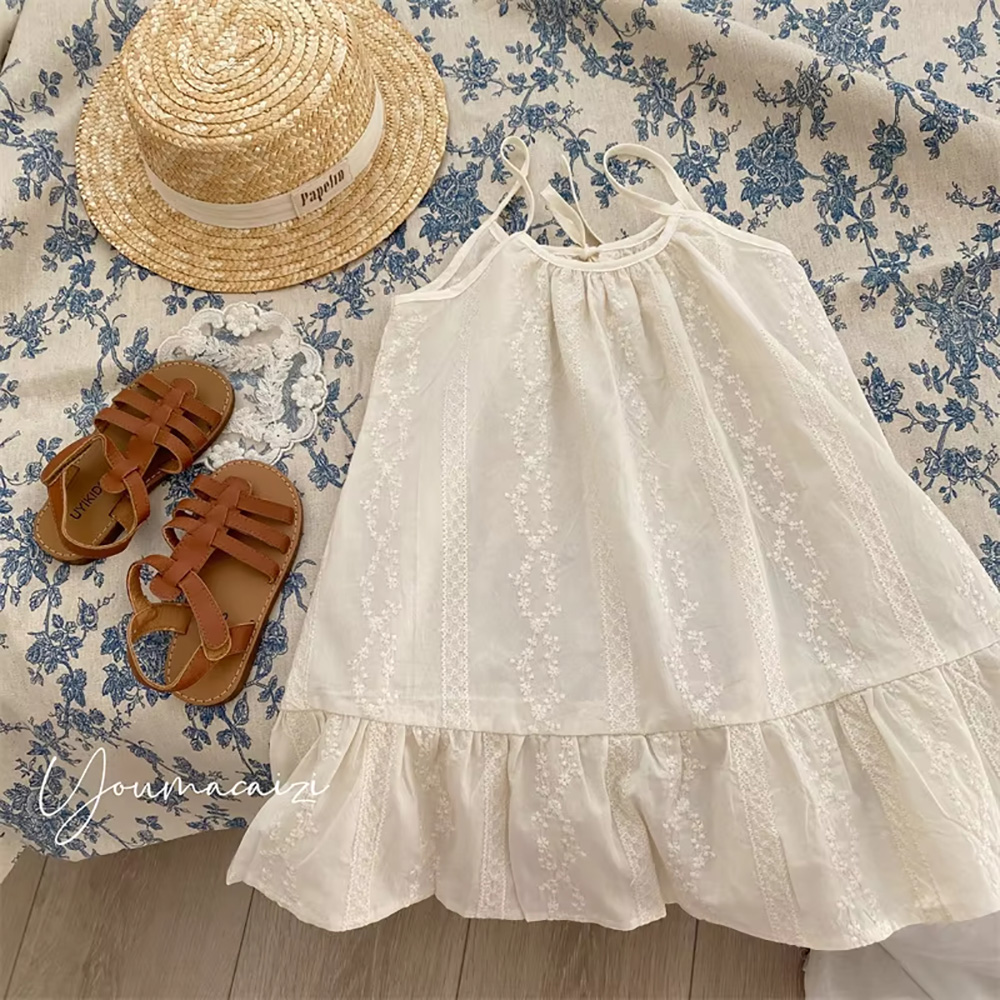 2026 Yaz Bebek Kız Bej Nakış E - Baby Clothing Korea incelemesi ve fiyatı
