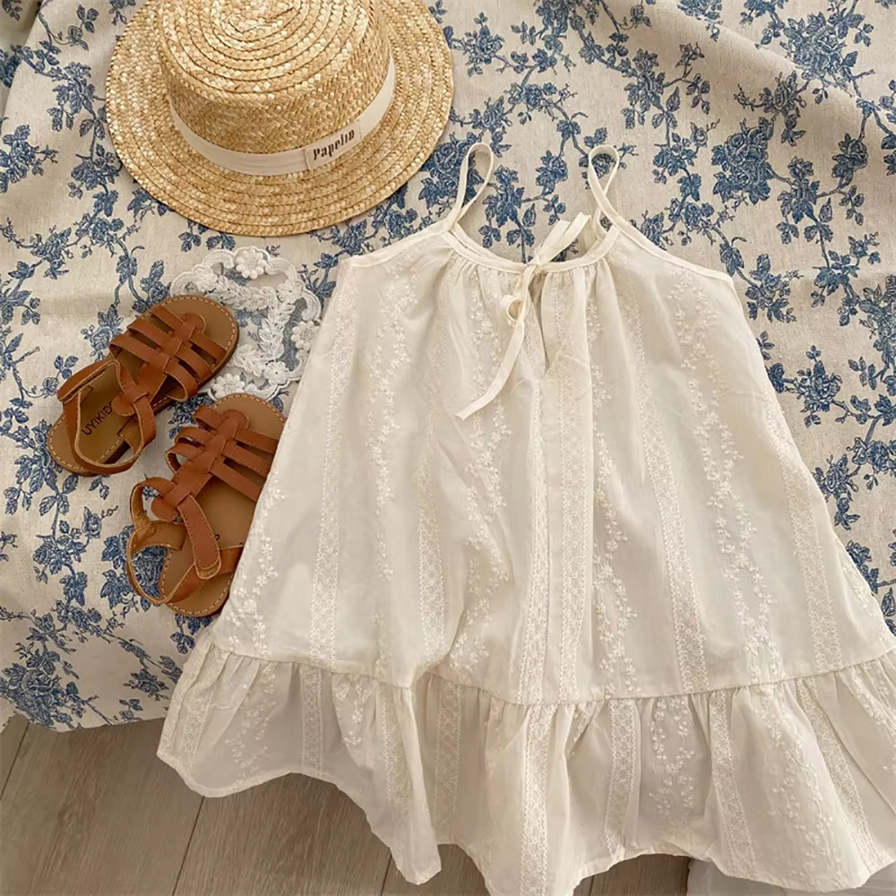 2026 Yaz Bebek Kız Bej Nakış E - Baby Clothing Korea incelemesi ve fiyatı