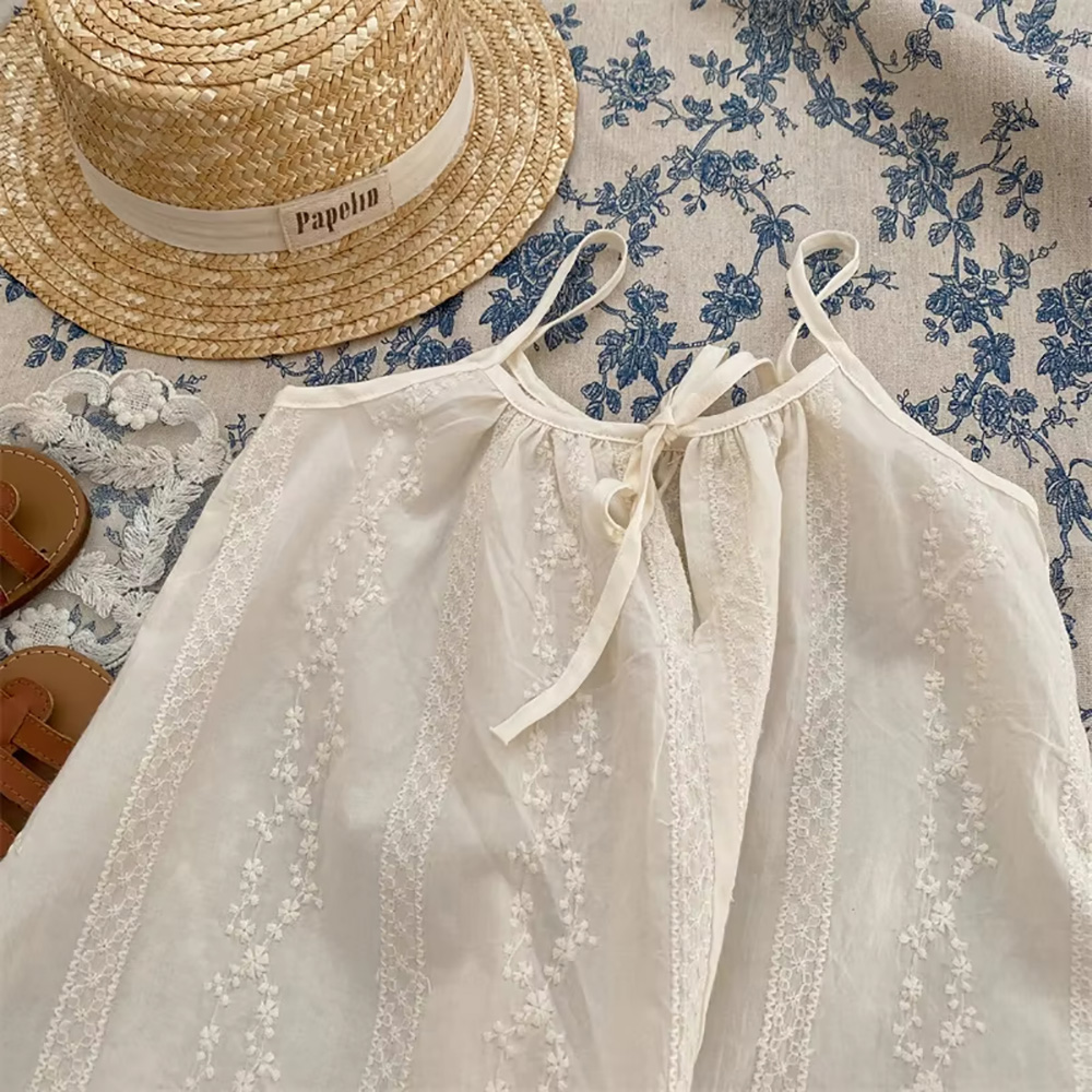 2026 Yaz Bebek Kız Bej Nakış E - Baby Clothing Korea incelemesi ve fiyatı