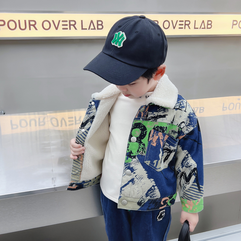 Çocuklar Bebek Sıcak Denim Cek - Baby Clothing Drawing incelemesi ve fiyatı