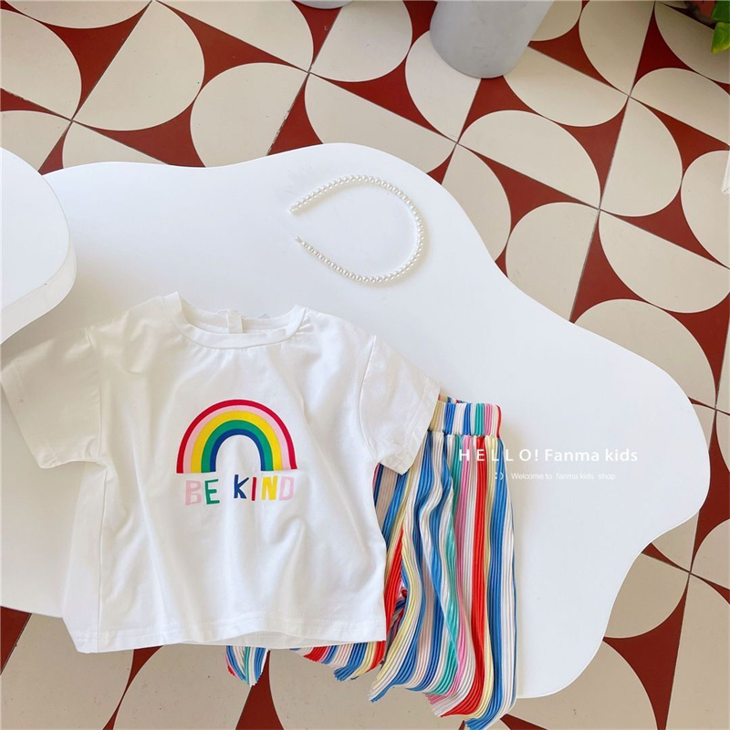 2024 çocuk yaz seti bebek üstl - Baby Clothing Drawing incelemesi ve fiyatı