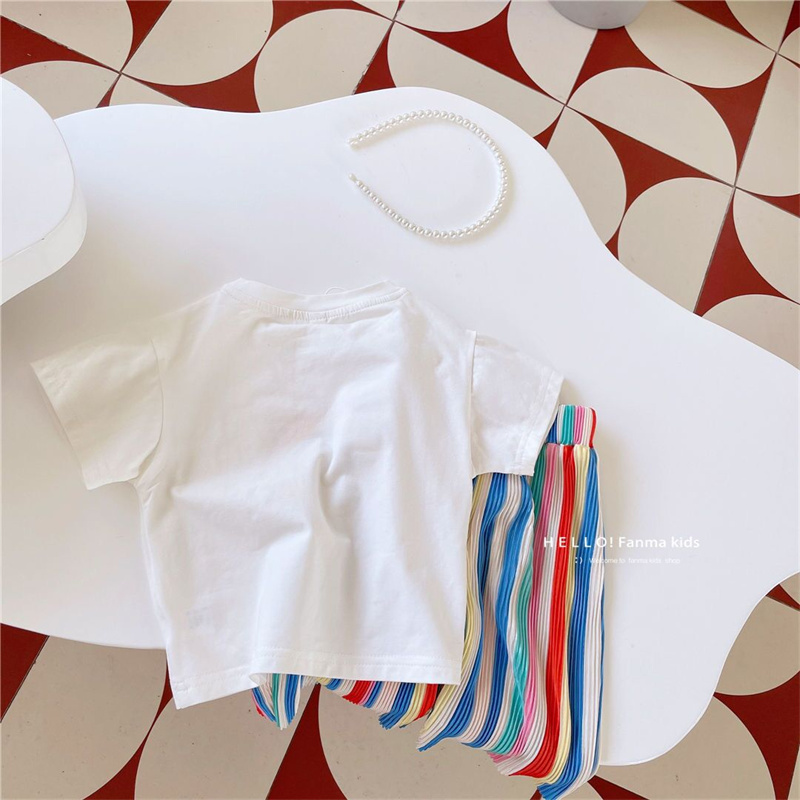 2024 çocuk yaz seti bebek üstl - Baby Clothing Drawing incelemesi ve fiyatı