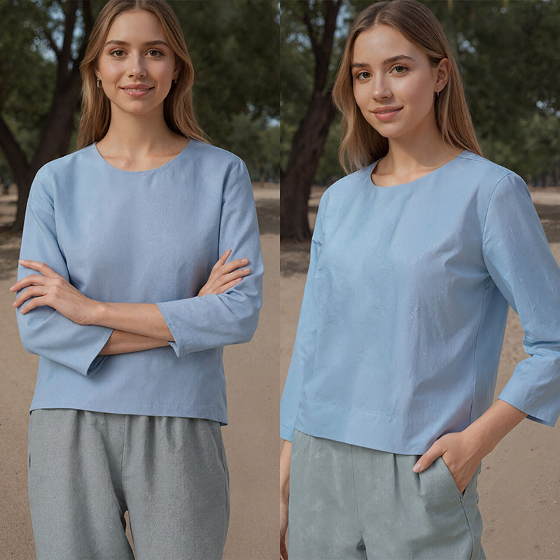 8 beden (XS-4XL) kadın keten b - Baby Clothing Patterns incelemesi ve fiyatı
